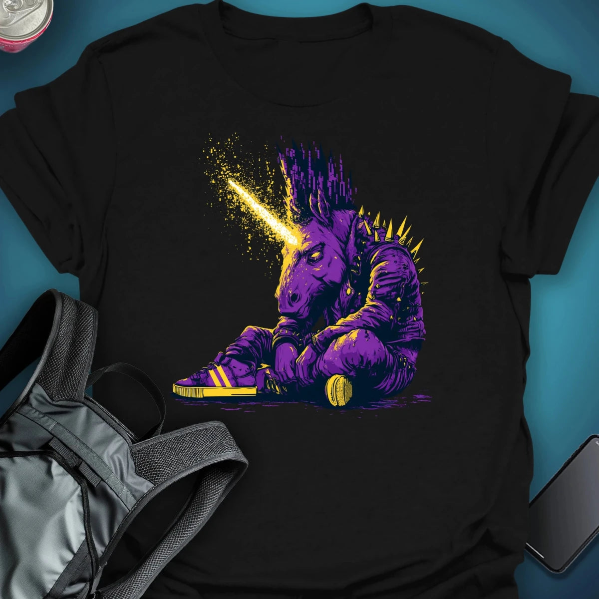 Burnout Myth graphic T-shirt – Festival clothing by Triptees