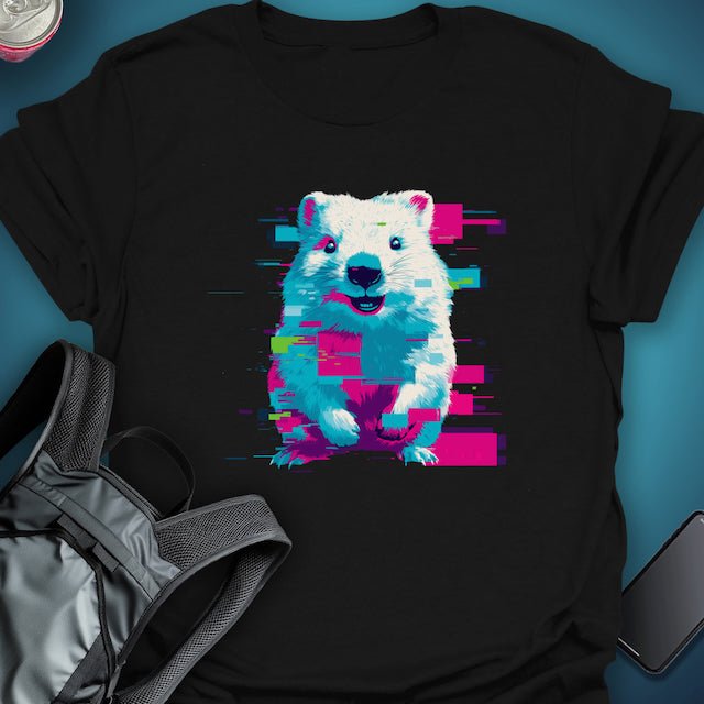 Capybara Signal graphic T-shirt – Festival clothing by Triptees