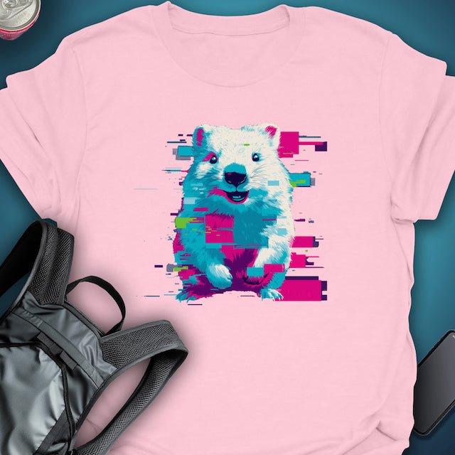 Capybara Signal graphic T-shirt – Festival clothing by Triptees
