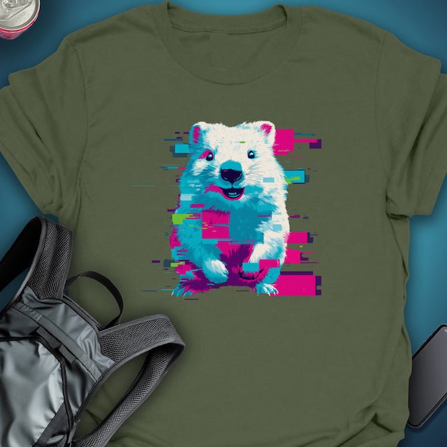 Capybara Signal graphic T-shirt – Festival clothing by Triptees