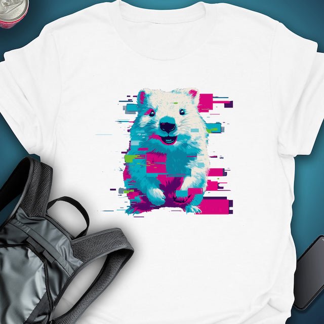 Capybara Signal graphic T-shirt – Festival clothing by Triptees