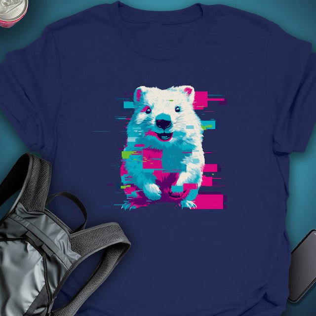 Capybara Signal graphic T-shirt – Festival clothing by Triptees