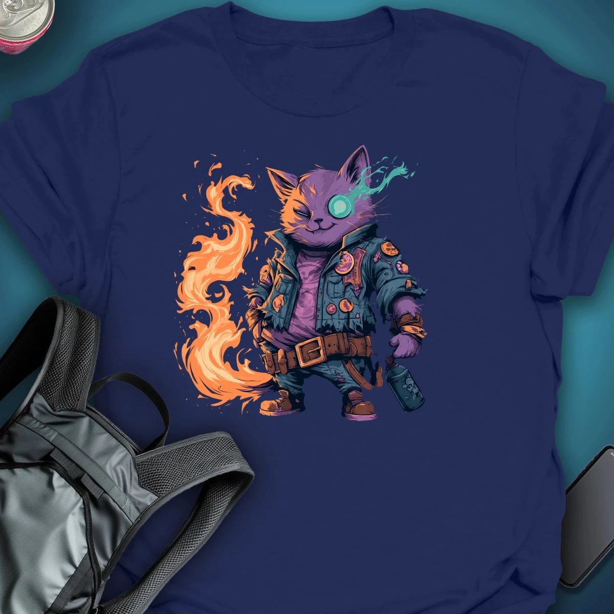 Chaos Familiar graphic T-shirt – Festival clothing by Triptees