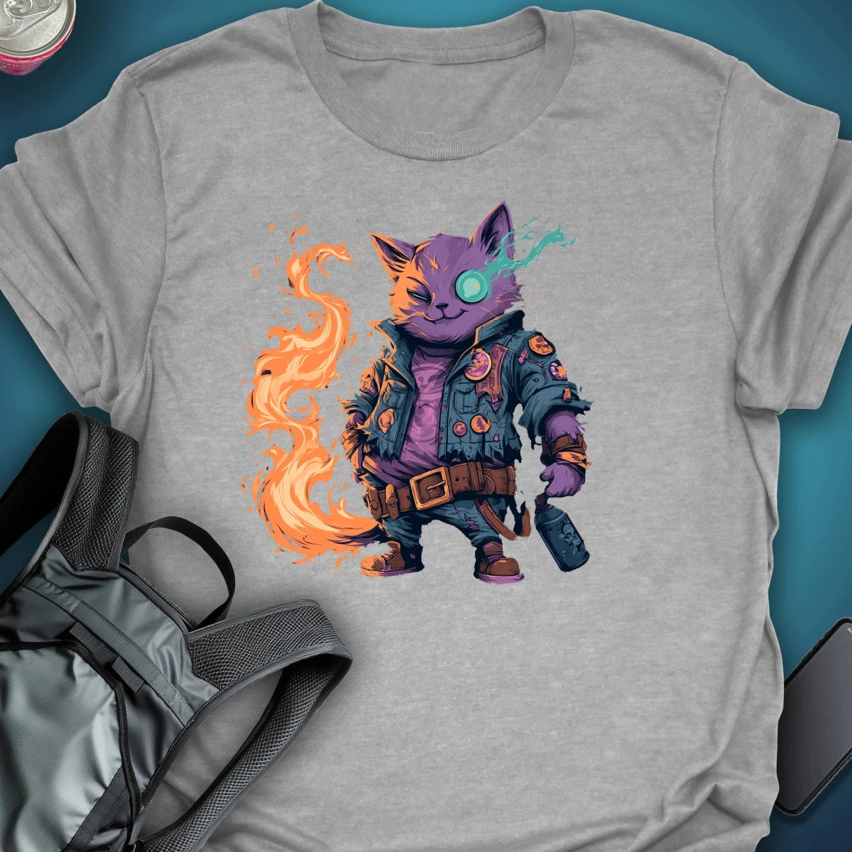 Chaos Familiar graphic T-shirt – Festival clothing by Triptees
