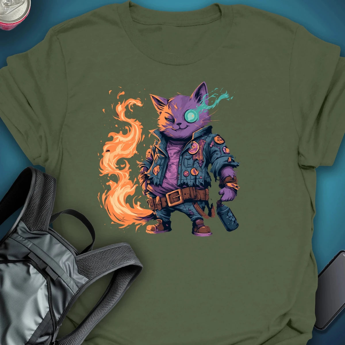 Chaos Familiar graphic T-shirt – Festival clothing by Triptees