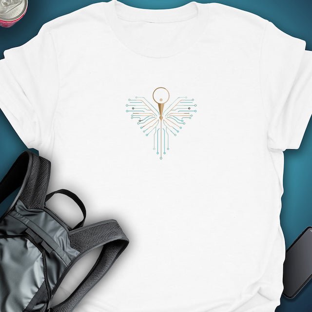 Circuit Bloom graphic T-shirt – Festival clothing by Triptees