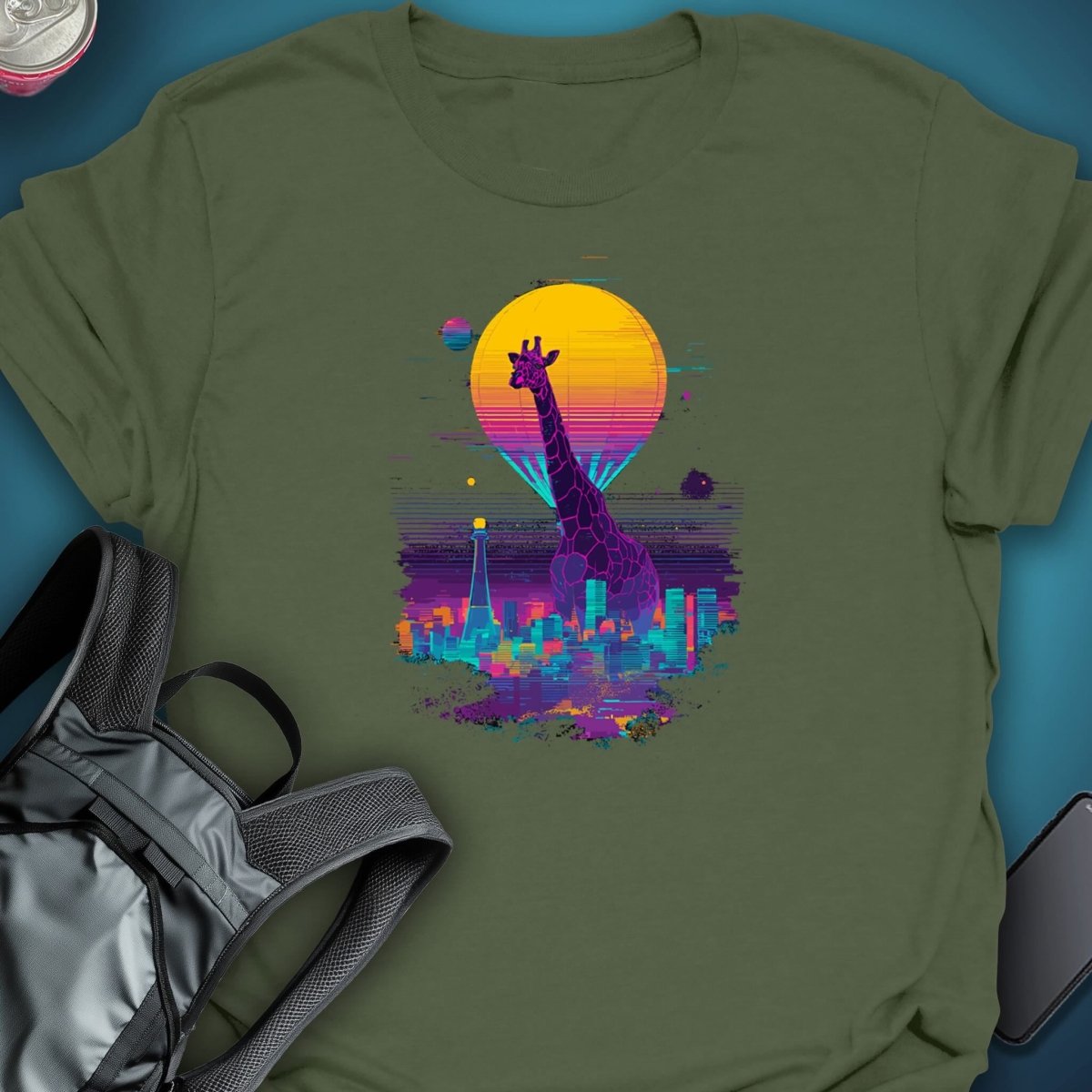 City Safari graphic T-shirt – Festival clothing by Triptees
