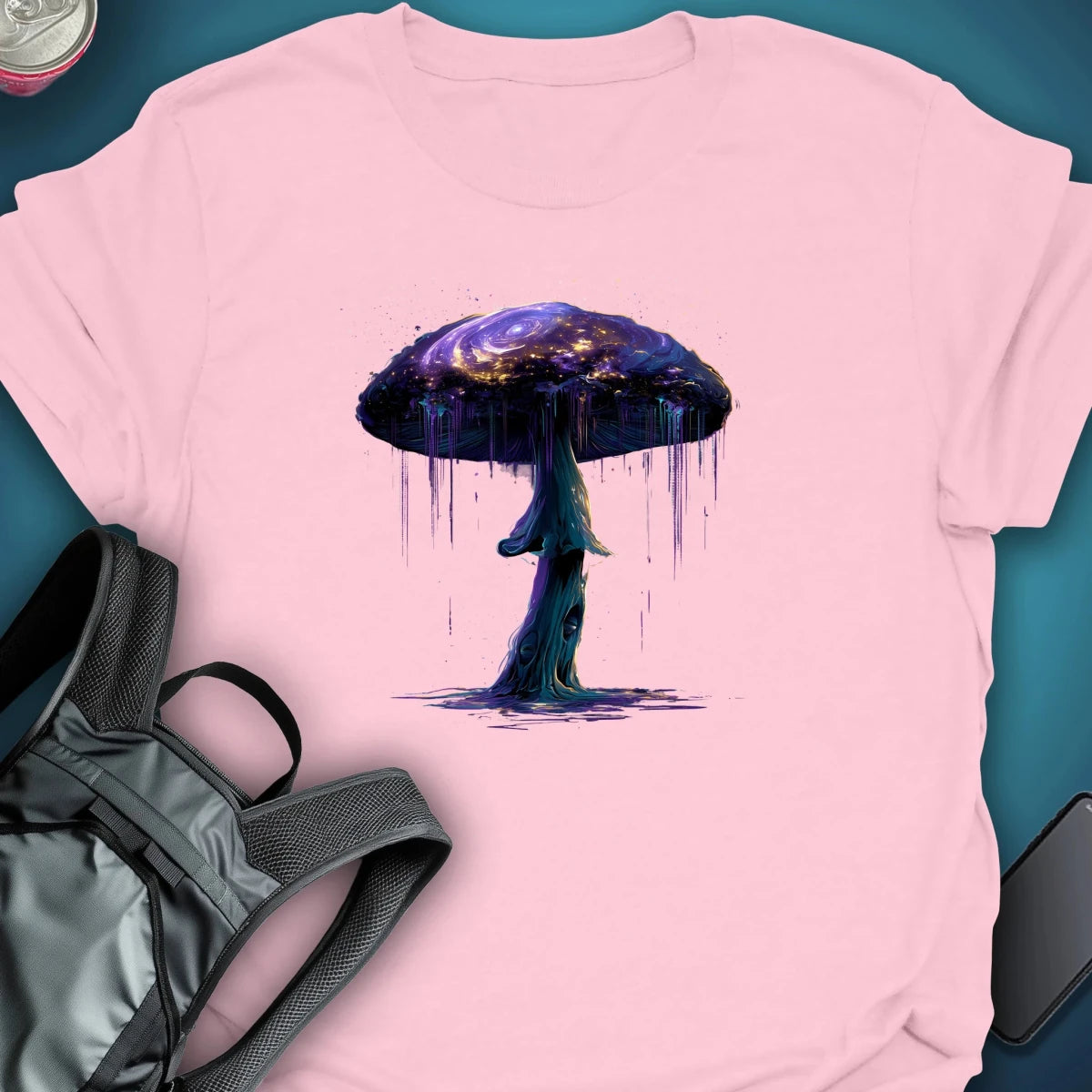 Cosmic Cap graphic T-shirt – Festival clothing by Triptees