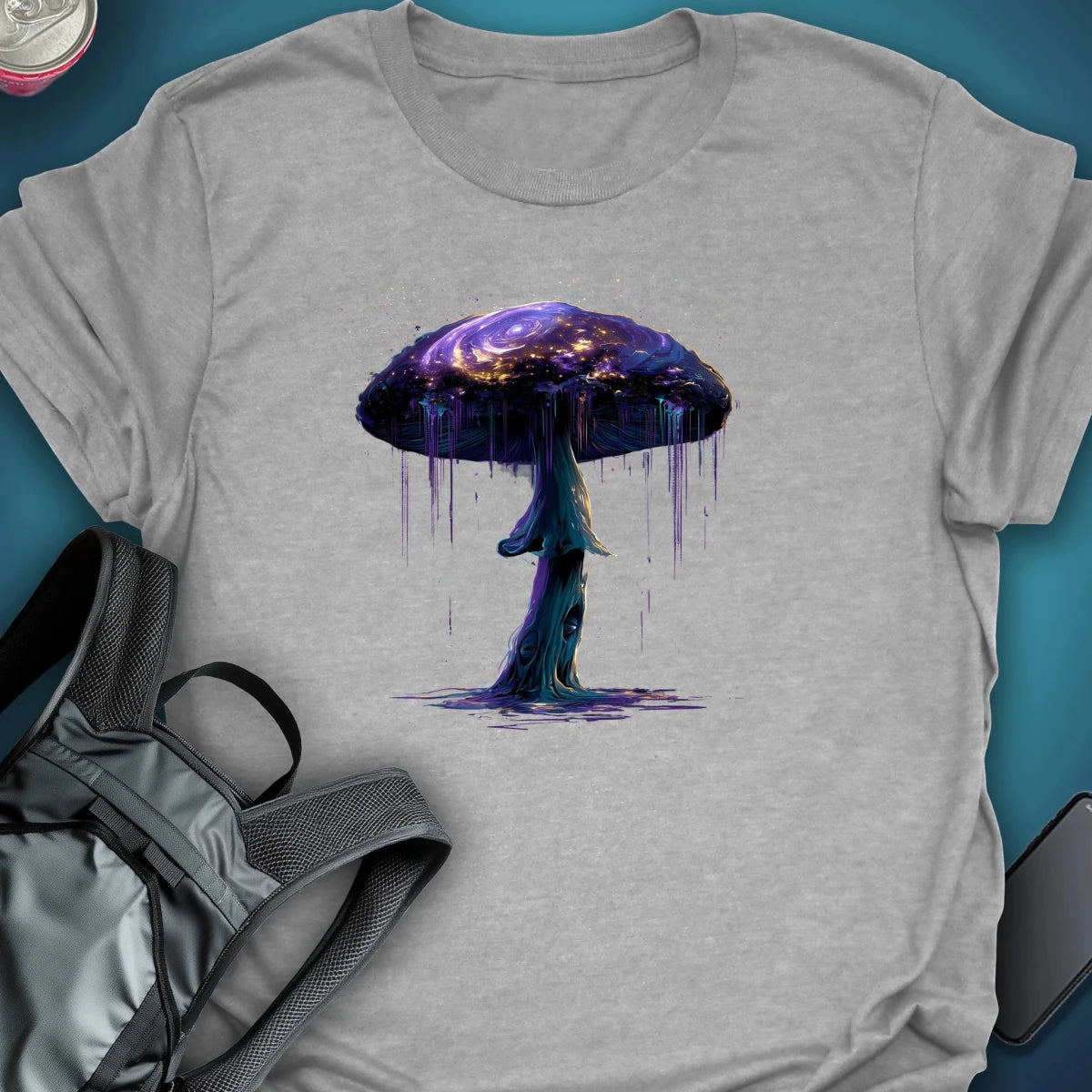 Cosmic Cap graphic T-shirt – Festival clothing by Triptees