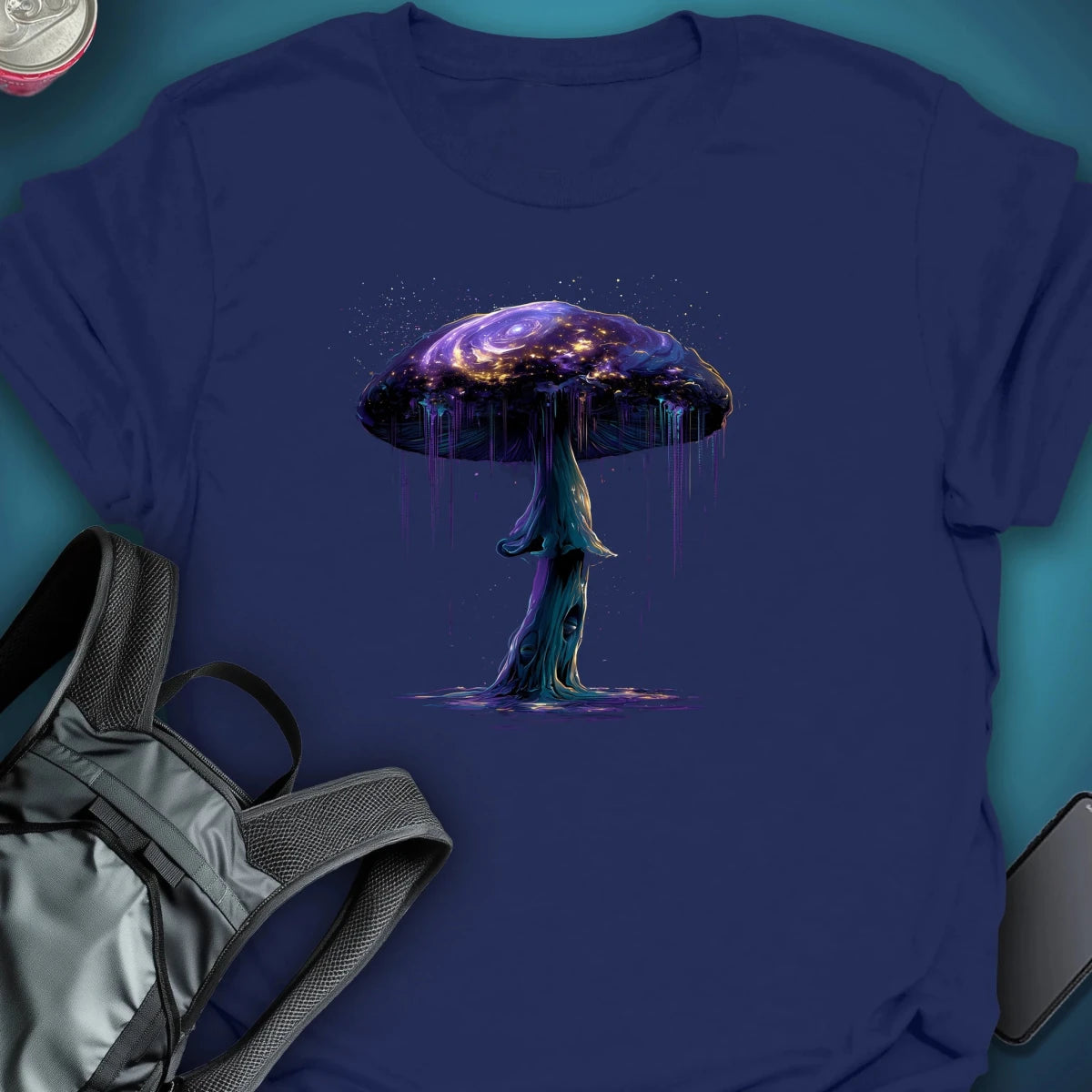 Cosmic Cap graphic T-shirt – Festival clothing by Triptees