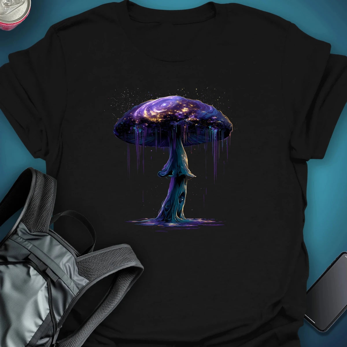 Cosmic Cap graphic T-shirt – Festival clothing by Triptees