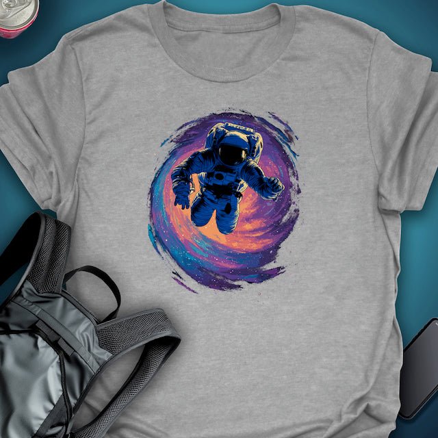 Cosmic Drift graphic T-shirt – Festival clothing by Triptees