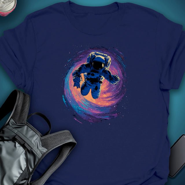 Cosmic Drift graphic T-shirt – Festival clothing by Triptees