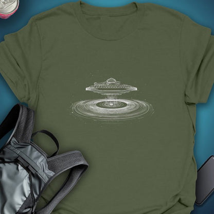 Cosmic Turntable graphic T-shirt – Festival clothing by Triptees