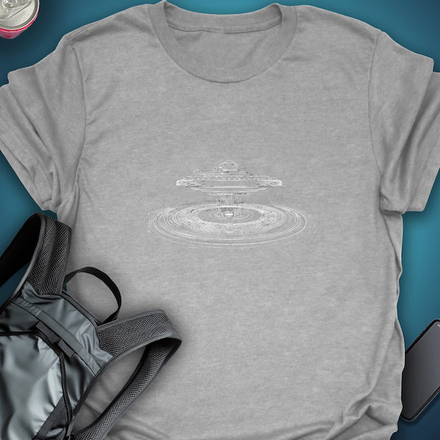 Cosmic Turntable graphic T-shirt – Festival clothing by Triptees