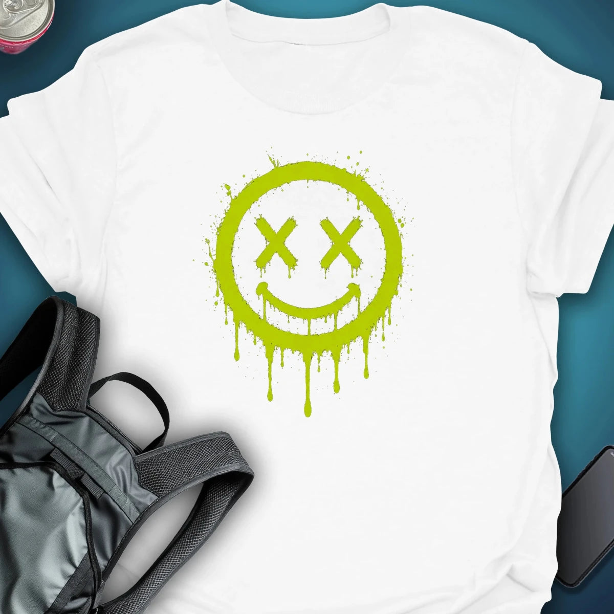 Dead Happy Graphic T-Shirt graphic T-shirt – Festival clothing by Triptees