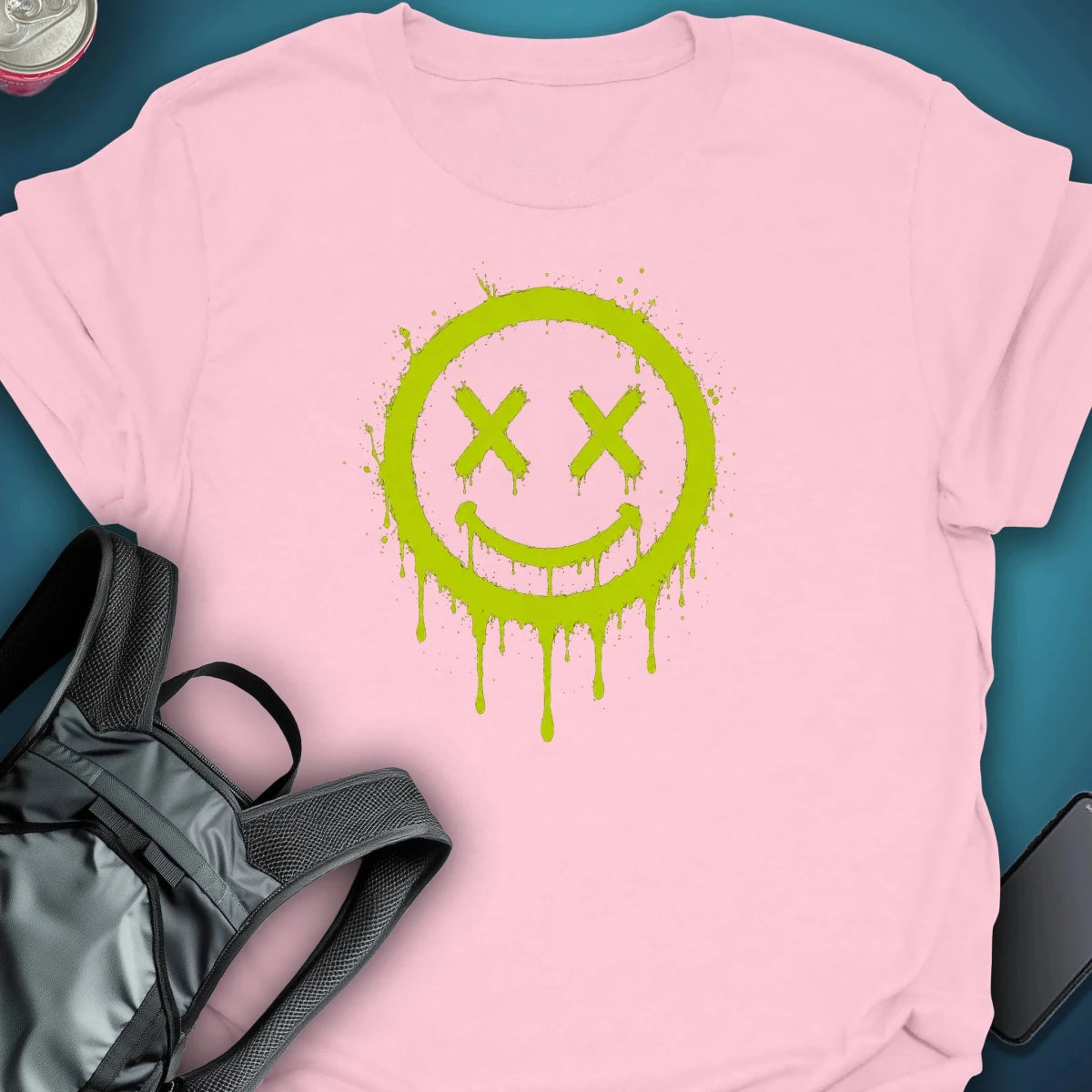 Dead Happy Graphic T-Shirt graphic T-shirt – Festival clothing by Triptees
