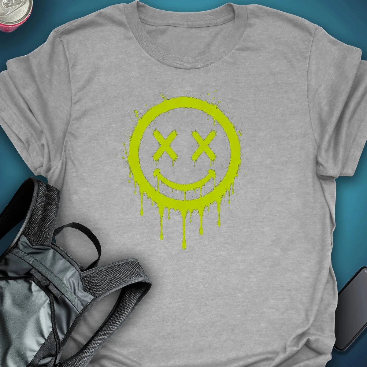 Dead Happy Graphic T-Shirt graphic T-shirt – Festival clothing by Triptees