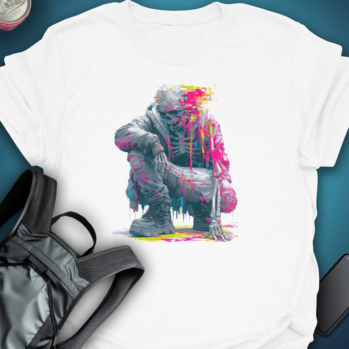 Digital Decay Graphic T-Shirt graphic T-shirt – Festival clothing by Triptees