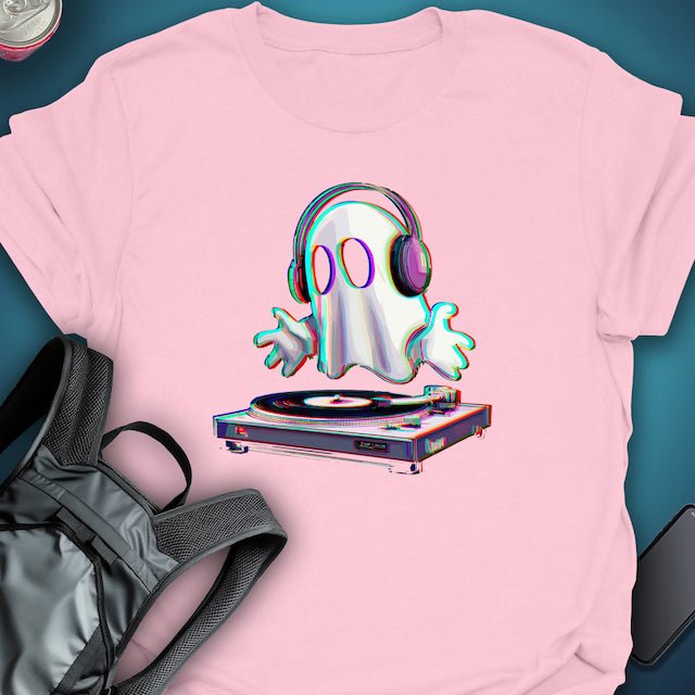 DJ Glitch Ghost graphic T-shirt – Festival clothing by Triptees