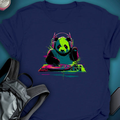 DJ Panda graphic T-shirt – Festival clothing by Triptees