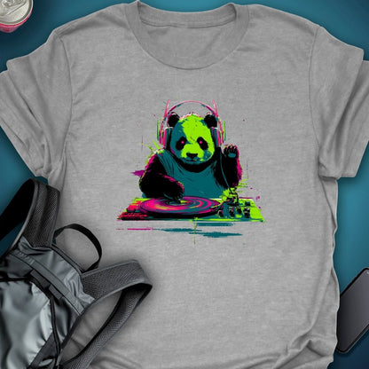 DJ Panda graphic T-shirt – Festival clothing by Triptees