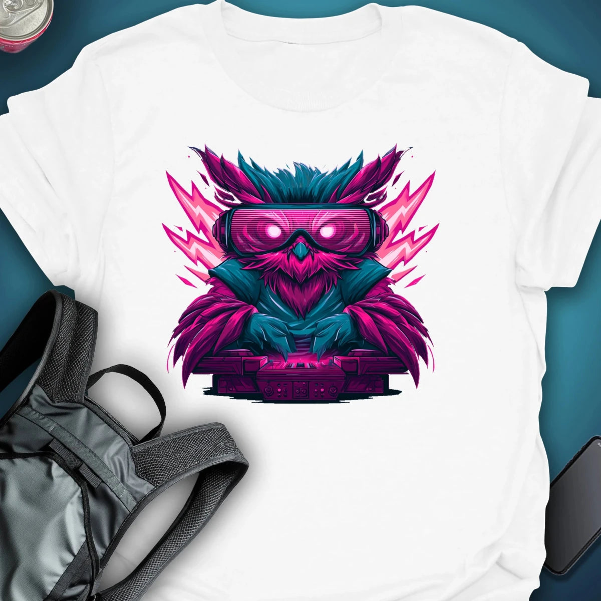 DJ Perch graphic T-shirt – Festival clothing by Triptees