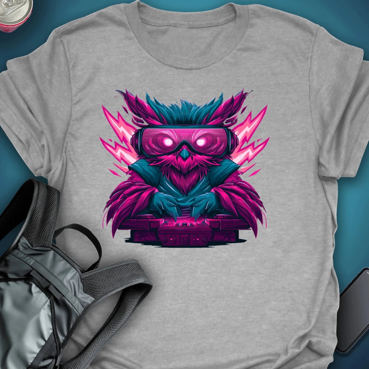 DJ Perch graphic T-shirt – Festival clothing by Triptees