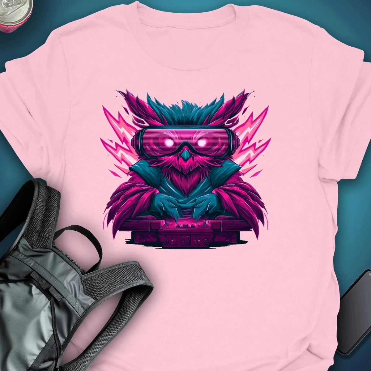 DJ Perch graphic T-shirt – Festival clothing by Triptees