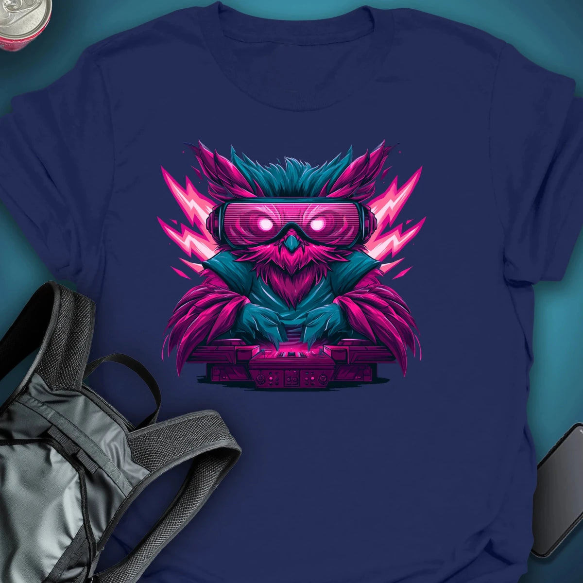 DJ Perch graphic T-shirt – Festival clothing by Triptees