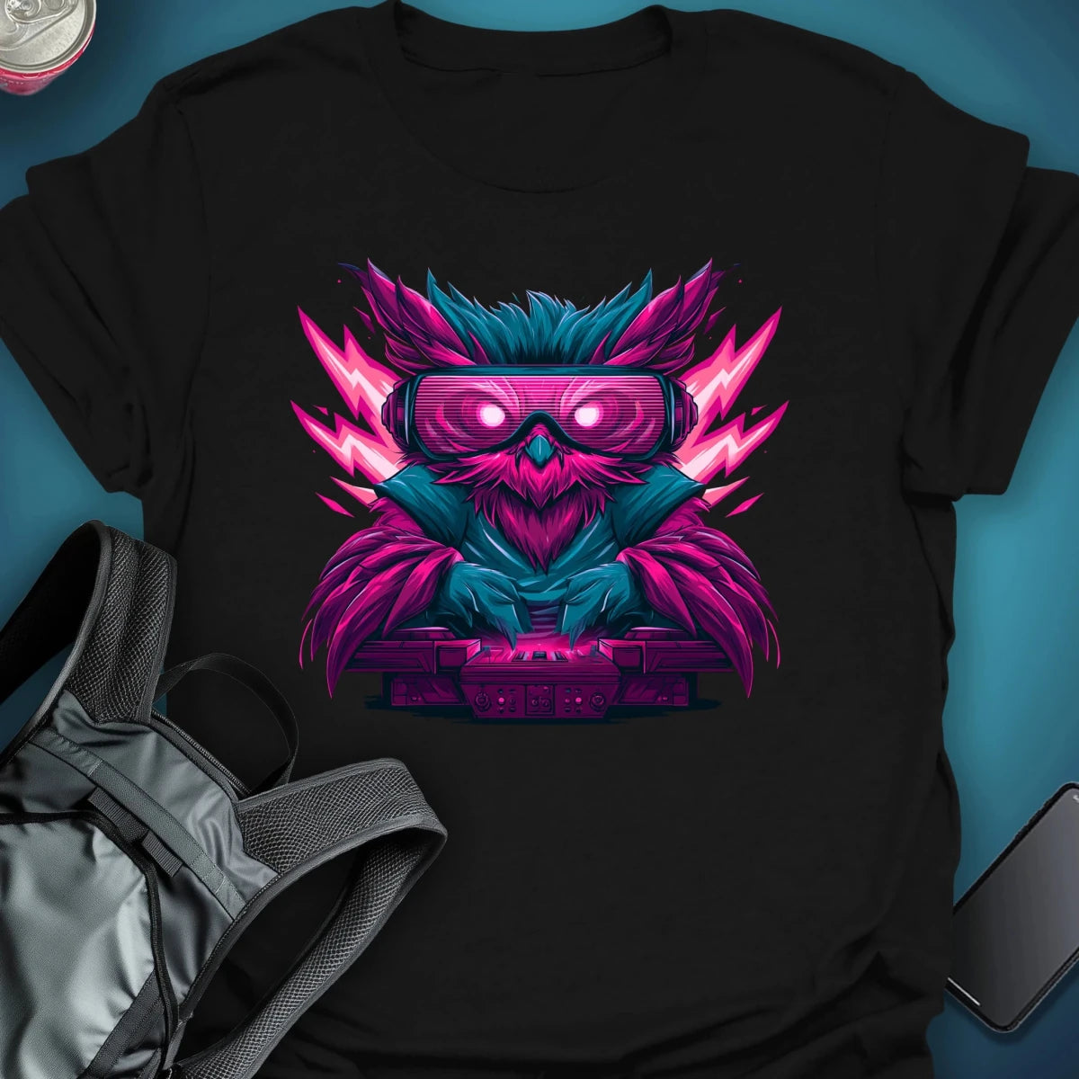 DJ Perch graphic T-shirt – Festival clothing by Triptees
