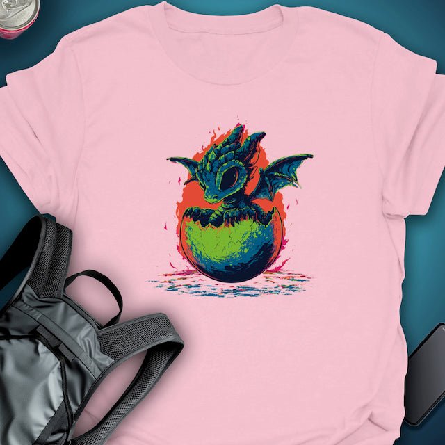 Dragon Hatchling graphic T-shirt – Festival clothing by Triptees