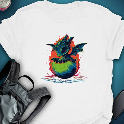 Dragon Hatchling graphic T-shirt – Festival clothing by Triptees