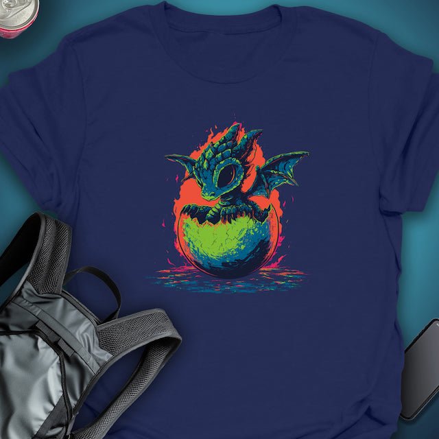 Dragon Hatchling graphic T-shirt – Festival clothing by Triptees