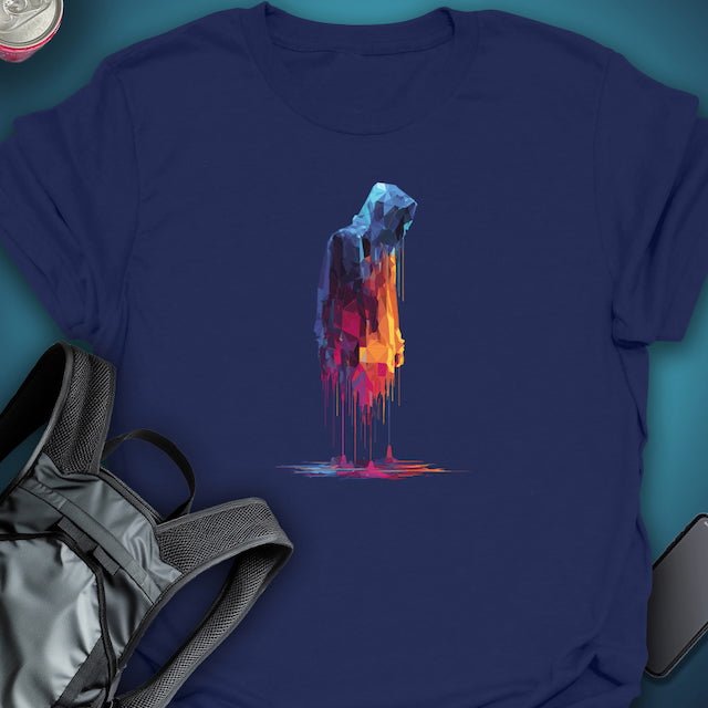 Fadeform graphic T-shirt – Festival clothing by Triptees