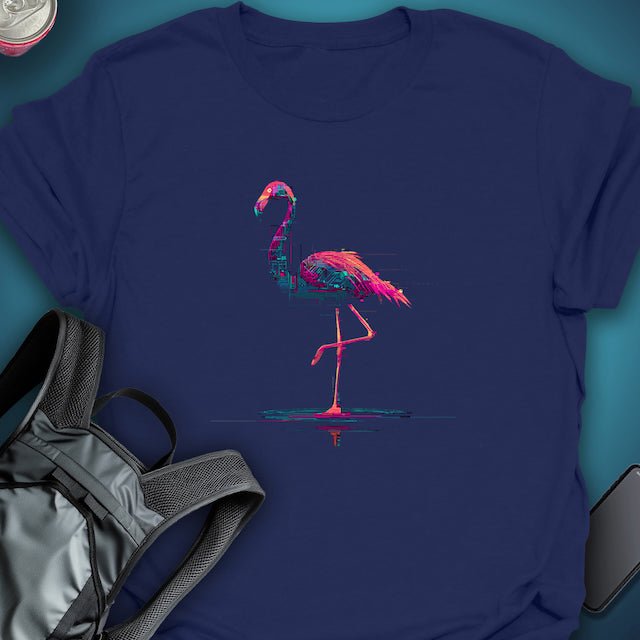 Flamingo Frequency graphic T-shirt – Festival clothing by Triptees