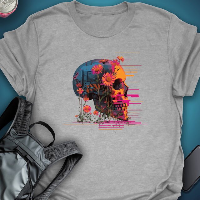 Flora Override graphic T-shirt – Festival clothing by Triptees