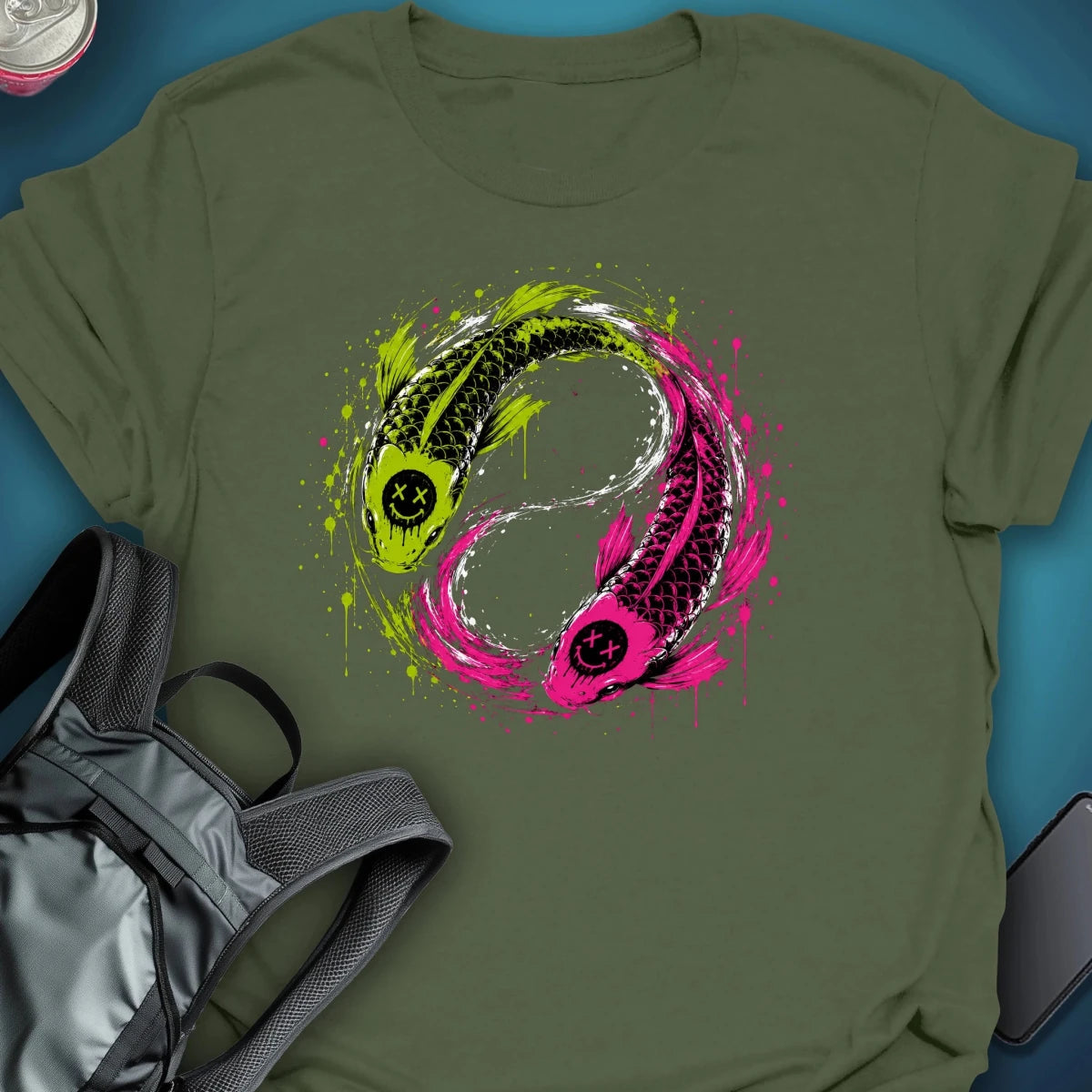 Flow State Graphic T-Shirt graphic T-shirt – Festival clothing by Triptees