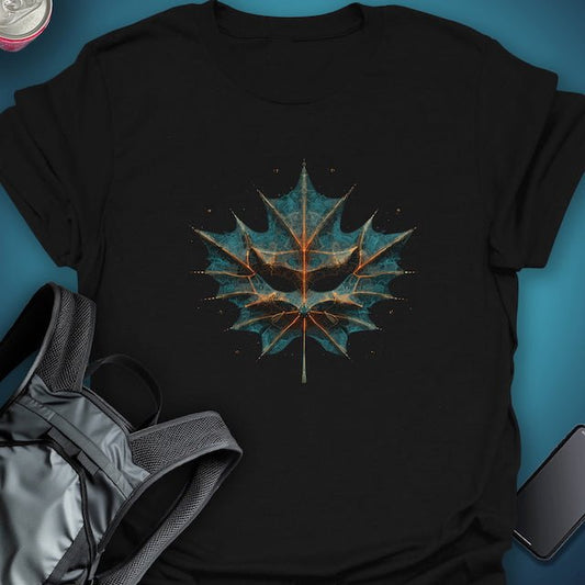 Fractal Fall graphic T-shirt – Festival clothing by Triptees