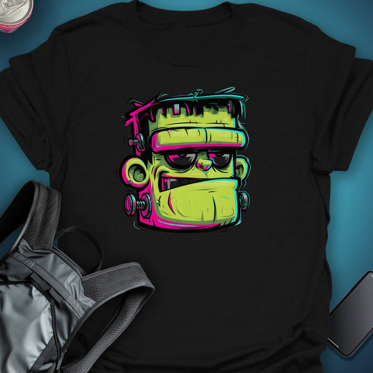 Frankenglitch Graphic T-Shirt graphic T-shirt – Festival clothing by Triptees