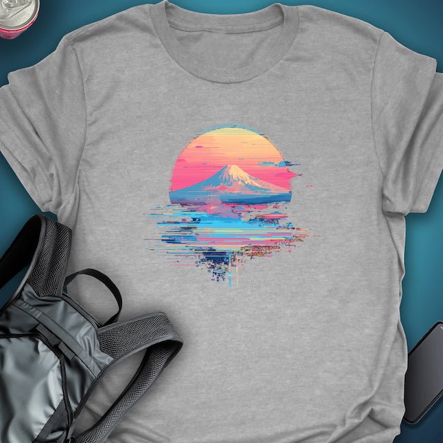 Fuji Afterglow graphic T-shirt – Festival clothing by Triptees