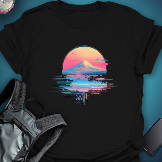 Fuji Afterglow graphic T-shirt – Festival clothing by Triptees