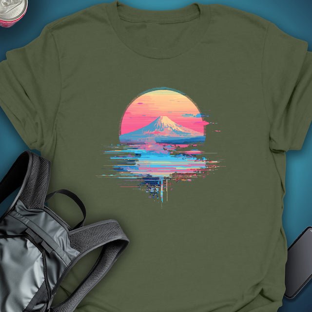 Fuji Afterglow graphic T-shirt – Festival clothing by Triptees