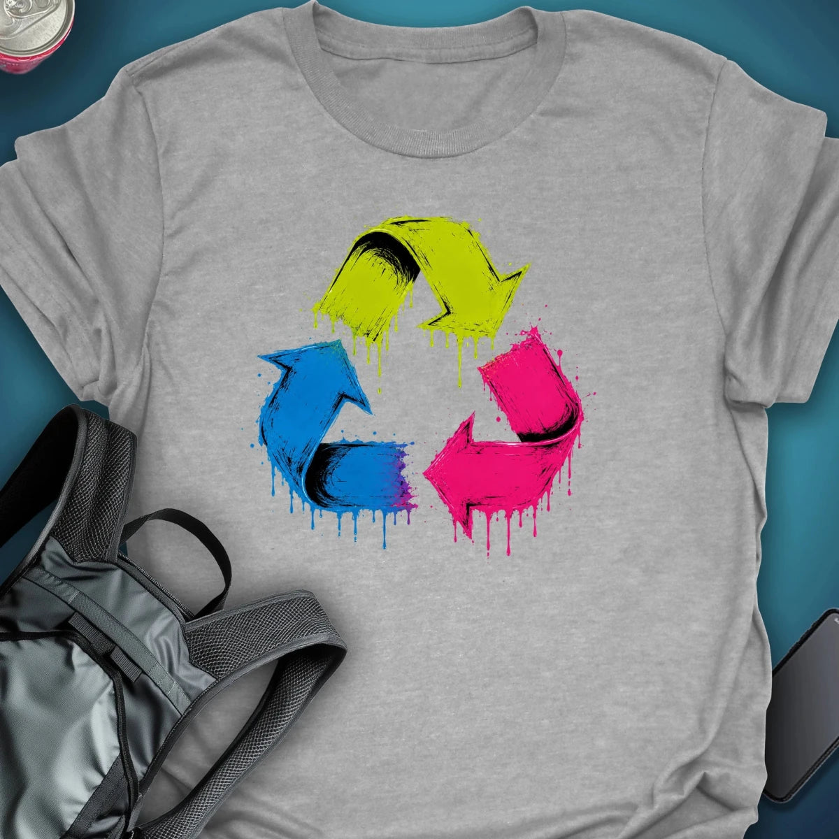 Full Circle Graphic T-Shirt graphic T-shirt – Festival clothing by Triptees