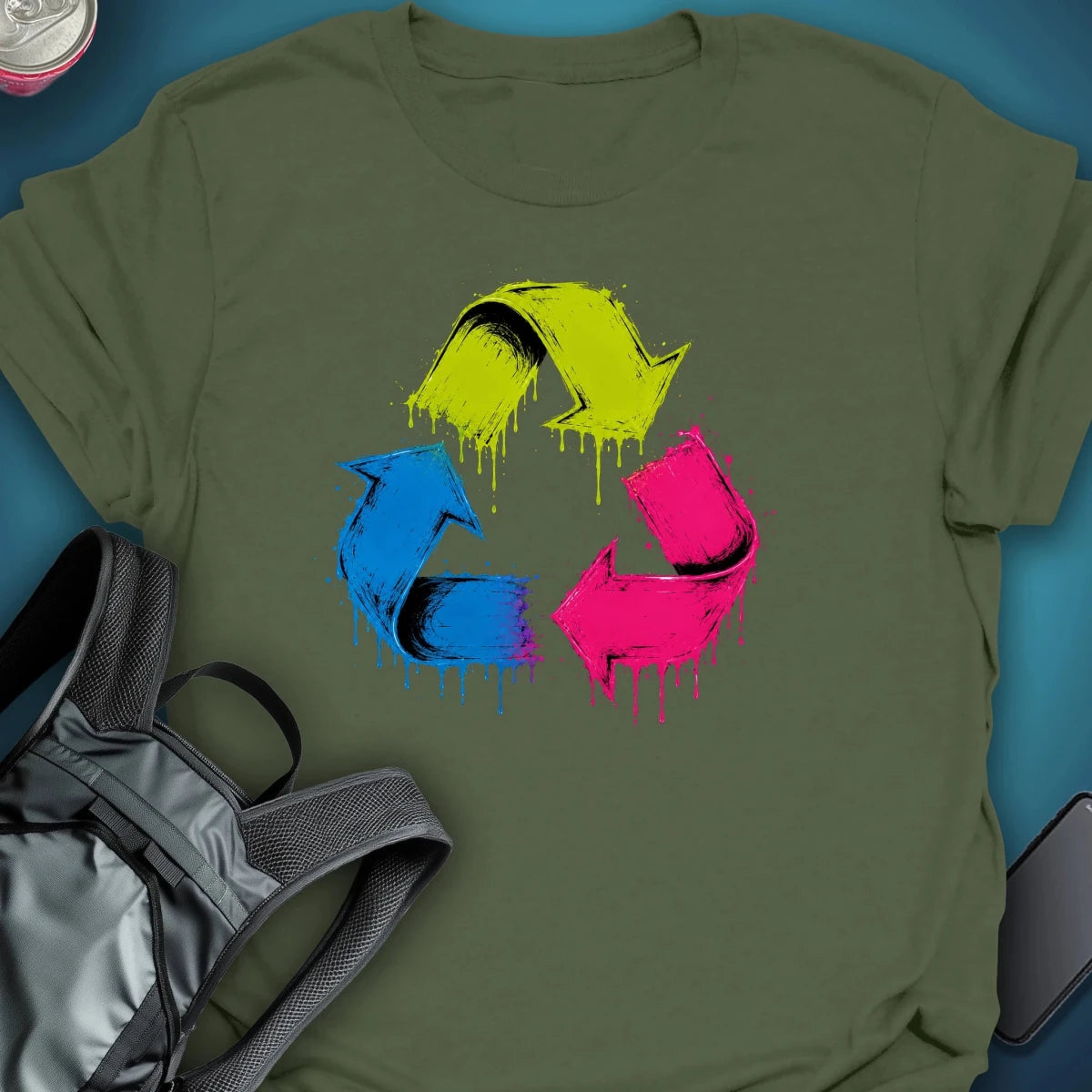 Full Circle Graphic T-Shirt graphic T-shirt – Festival clothing by Triptees