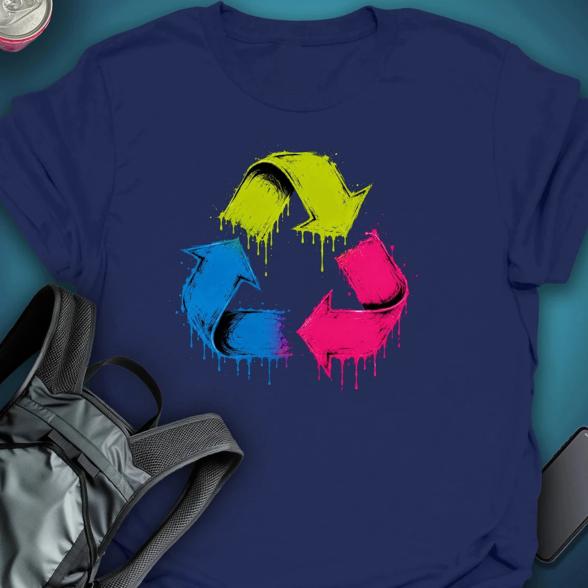 Full Circle Graphic T-Shirt graphic T-shirt – Festival clothing by Triptees