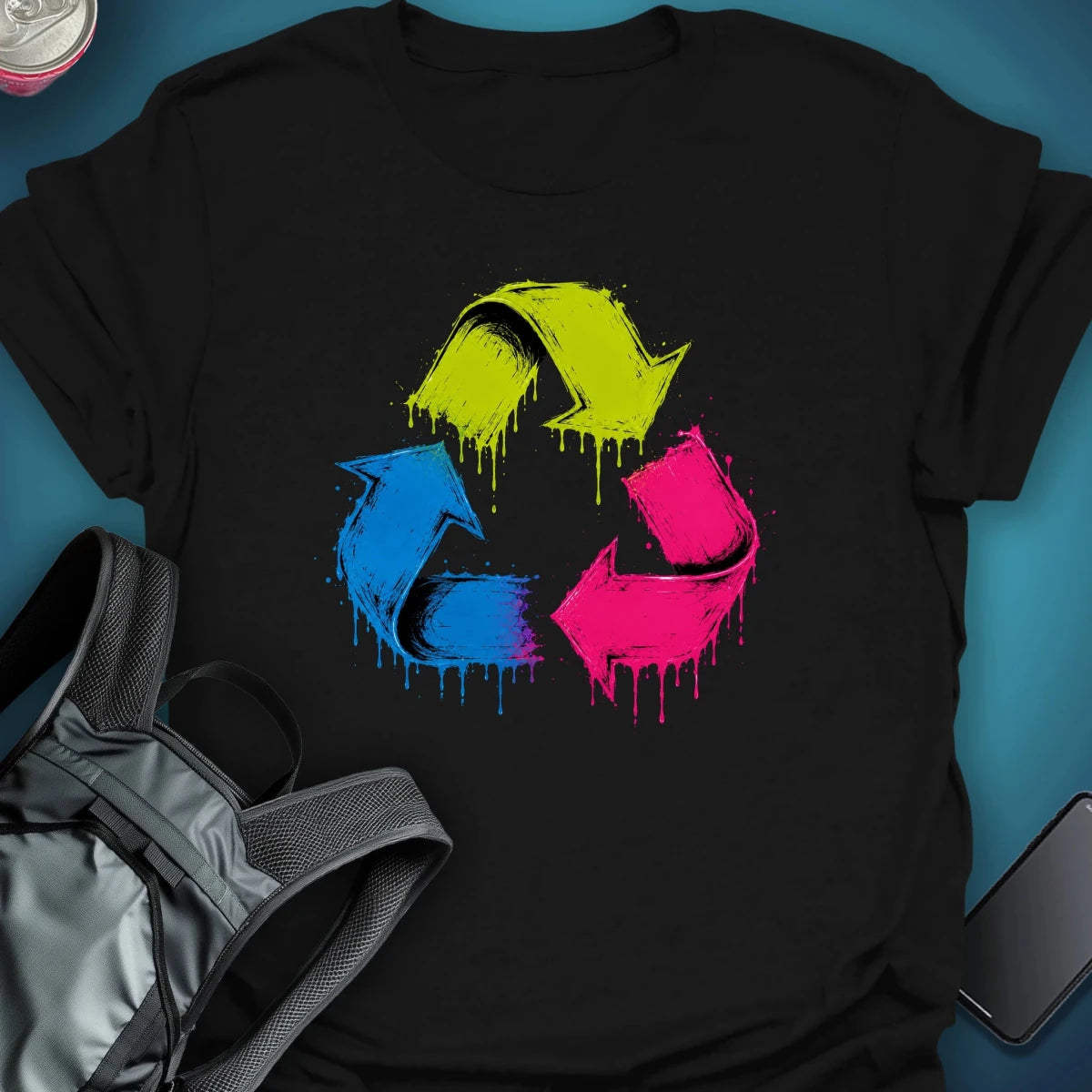 Full Circle Graphic T-Shirt graphic T-shirt – Festival clothing by Triptees