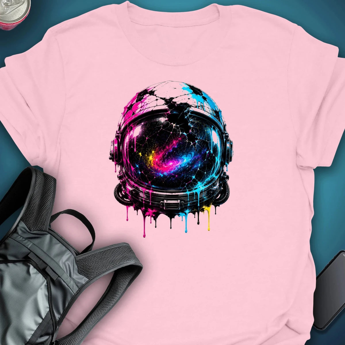 Galaxy Visor Graphic T-shirt graphic T-shirt – Festival clothing by Triptees