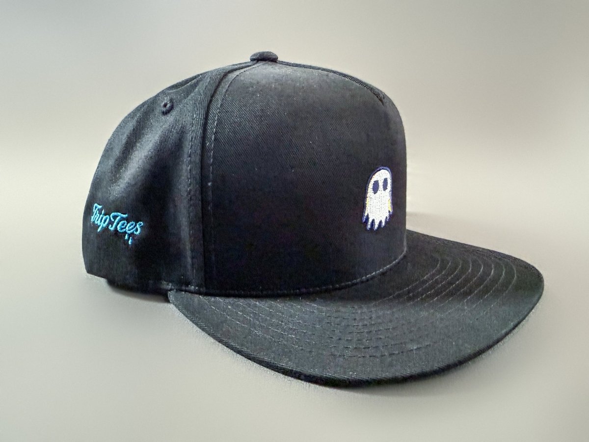 Ghost Snapback – Silver Stitch graphic T-shirt – Festival clothing by Triptees