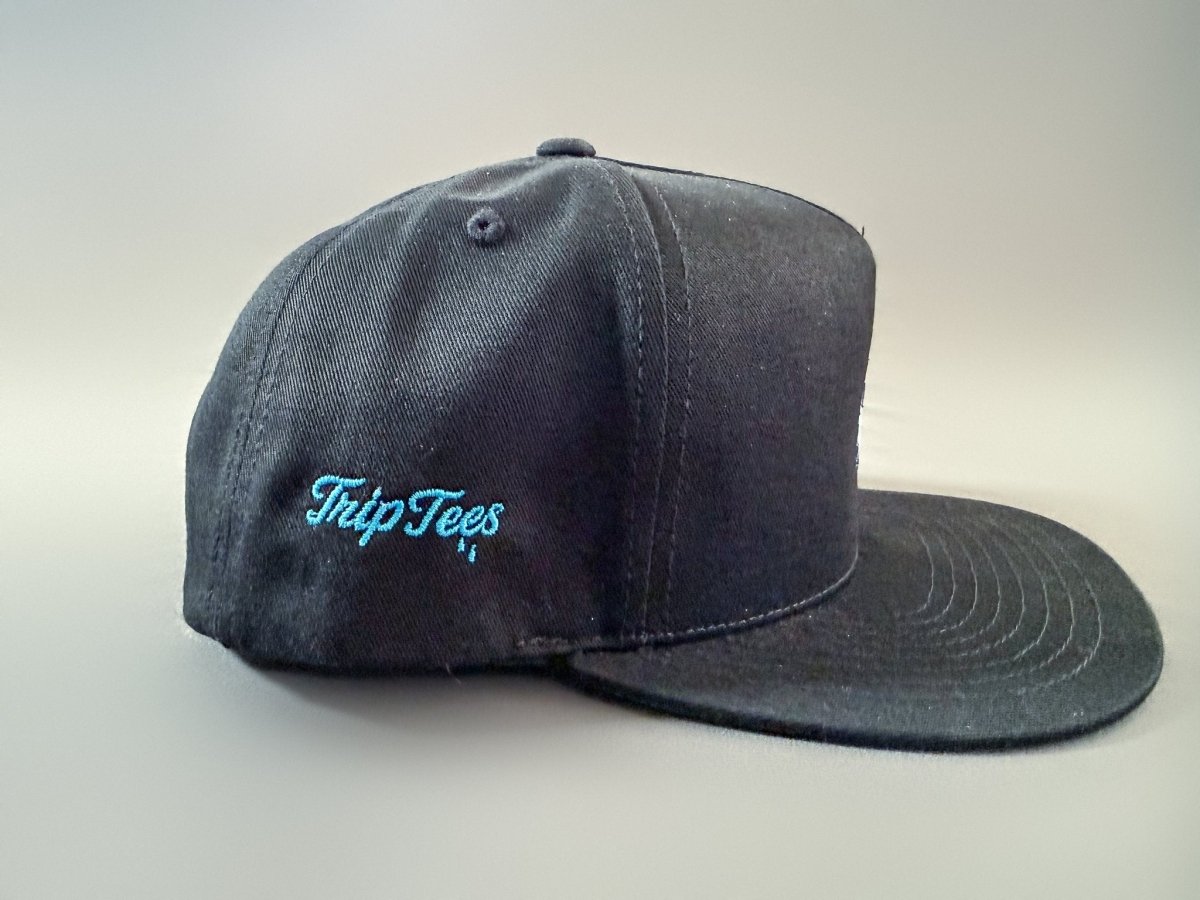 Ghost Snapback – Silver Stitch graphic T-shirt – Festival clothing by Triptees